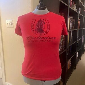 Budweiser Clydesdales graphic tee